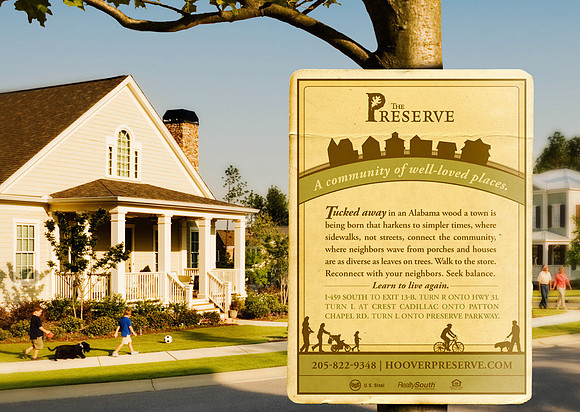 The Preserve ad in Southern Living